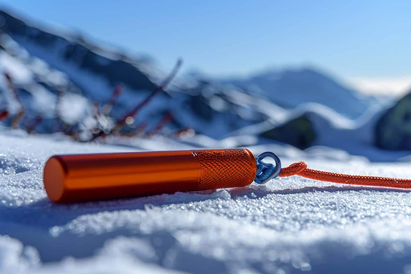 Sifflet De Survie Ultra Puissant 120 DB - Alarme D'Urgence Pour Randonnée, Sport, Autodéfense - Léger Et Portable