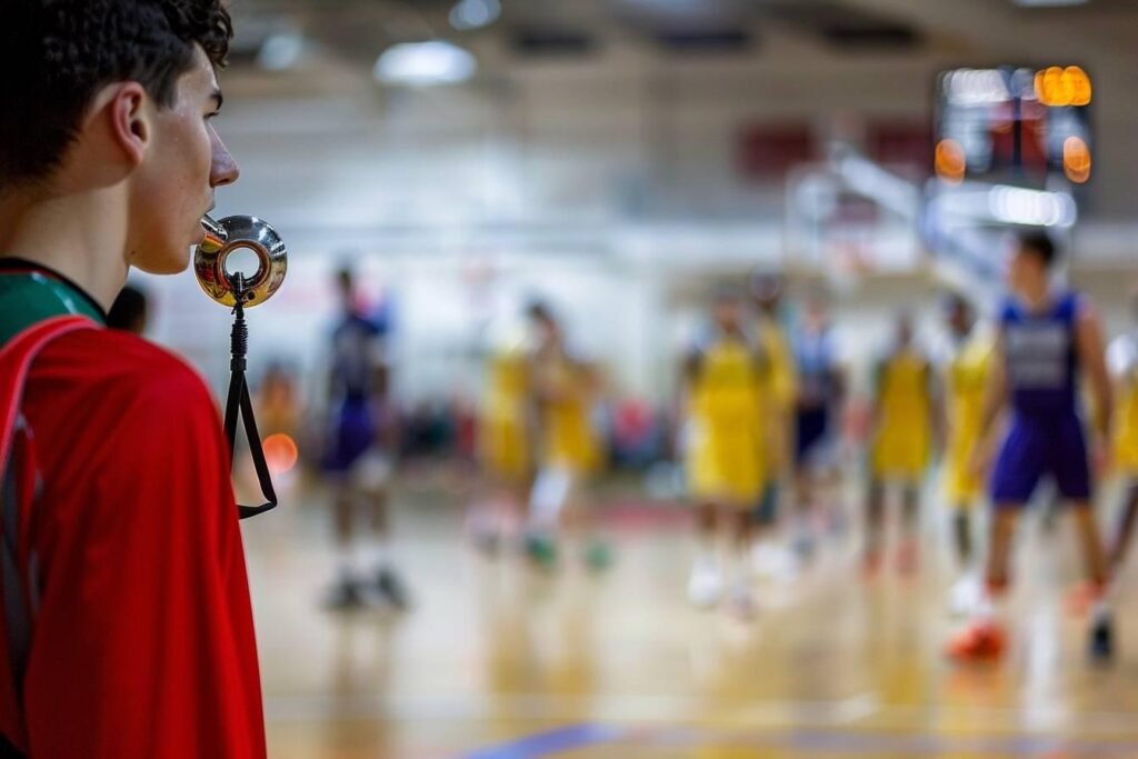 Sifflet arbitre basket : indispensable pour le match