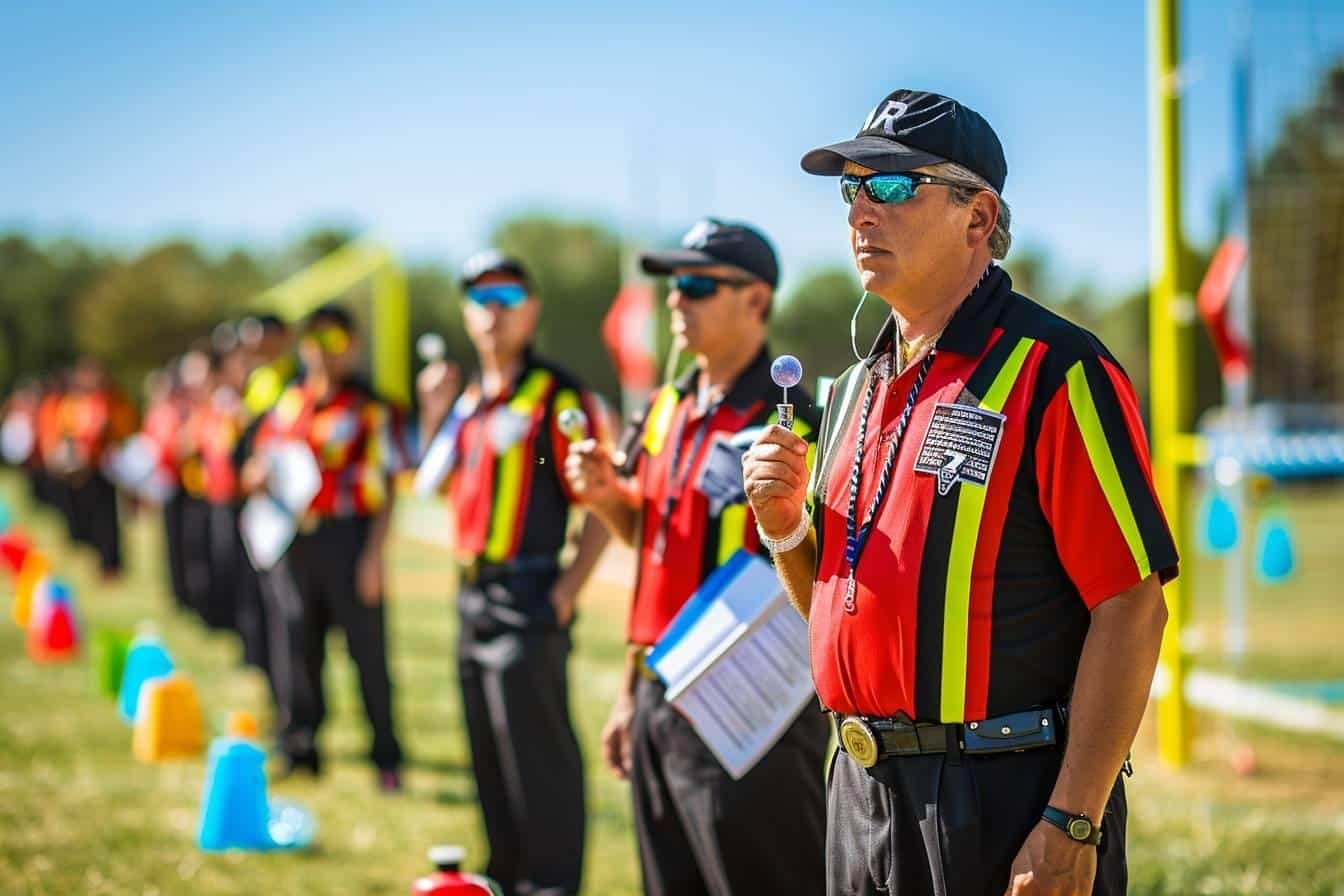 Combien d'arbitre au volley ball : les règles officielles expliquées