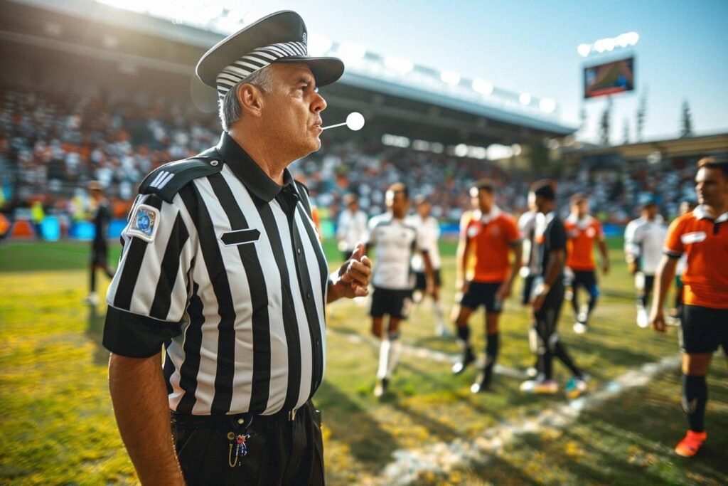 Combien gagne un arbitre de foot international : salaires dévoilés