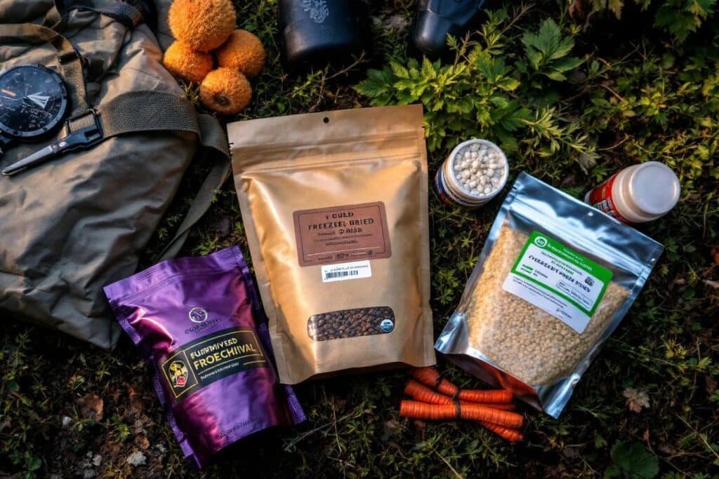 Ration survie nourriture lyophilisée : guide et sélection